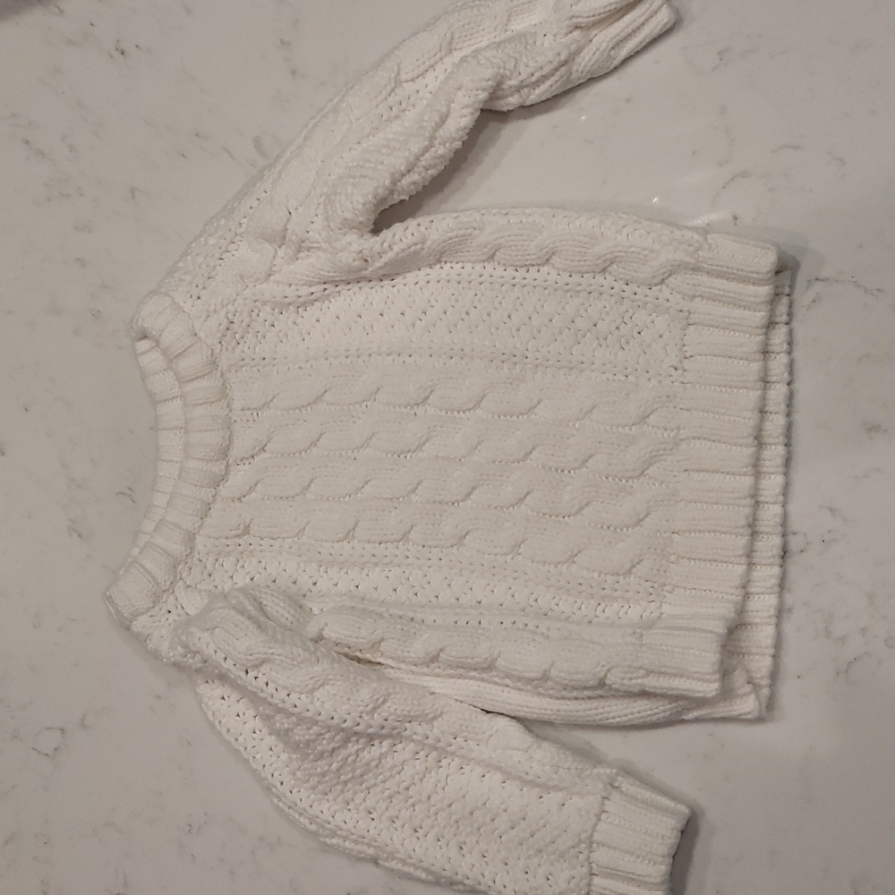 Carter's 12 months white sweater